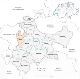 Karte von Rheinau