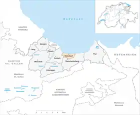 Karte von Rorschach