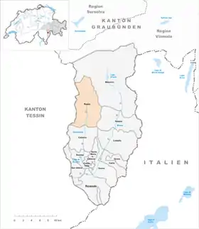 Karte von Rossa