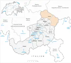 Karte von S-chanf