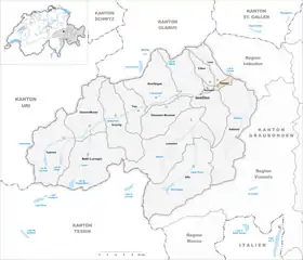 Karte von Sagogn