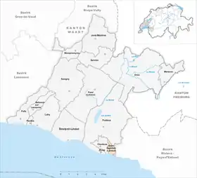 Karte von Saint-Saphorin (Lavaux)