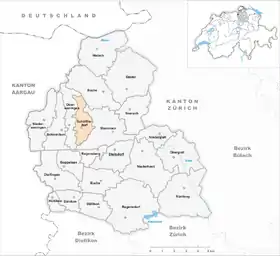 Karte von Schöfflisdorf