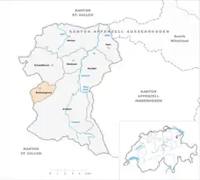 Karte von Schönengrund