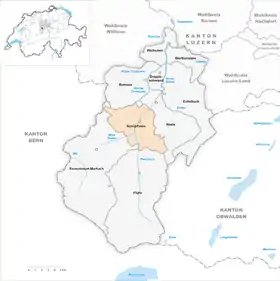 Karte von Schüpfheim