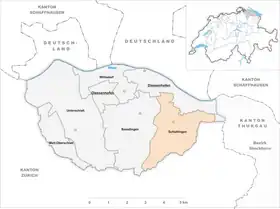 Karte von Schlattingen