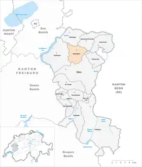 Karte von Schmitten