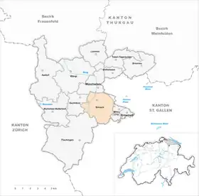 Karte von Sirnach