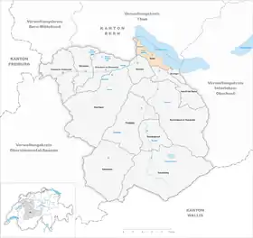 Karte von Spiez