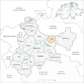 Karte von Truttikon
