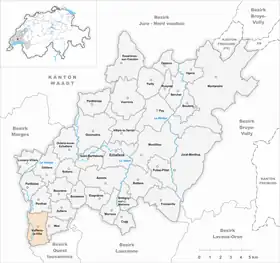 Karte von Vufflens-la-Ville