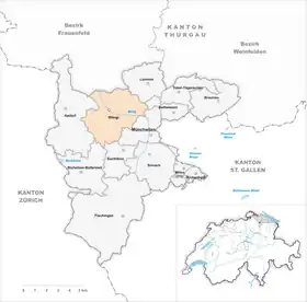 Karte von Wängi