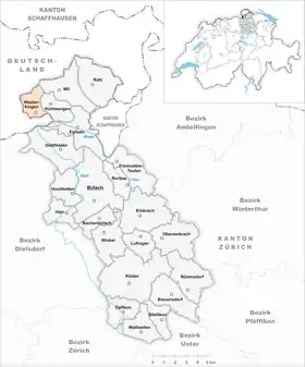 Karte von Wasterkingen