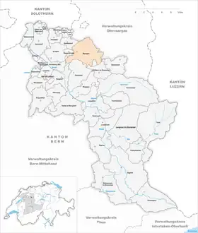 Karte von Wynigen