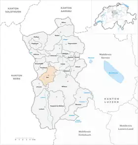 Karte von Zell