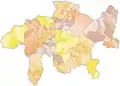 Gemeinden bis 1996