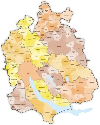Politische Gemeinden des Kantons
