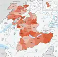 Amtsbezirke des Kantons Bern bis 31.&nbsp;Dezember 1975