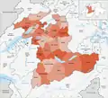 Amtsbezirke des Kantons Bern bis 30.&nbsp;Juni 2006