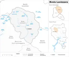 Karte von Lavizzara