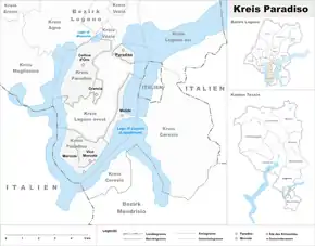 Karte von Paradiso