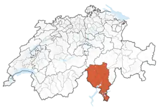 Karte TessinTicino
