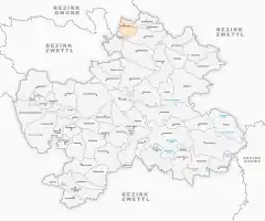 Lage von Ottenschlag in Zwettl