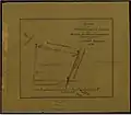 Karte eines Grundstücks in Bell-Dorf