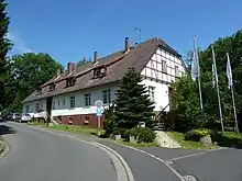 Ehemalige Kaserne der Muna im Ortsteil Oberwald