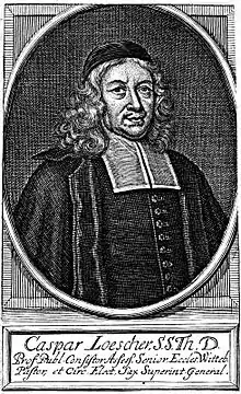 Caspar Löscher (†&nbsp;1718)