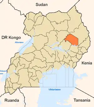 Lage von Katakwi