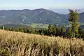 Blick vom Katharinenschlag (1222&nbsp;m&nbsp;ü.&nbsp;A.) nach Osten zur Hohen Wand