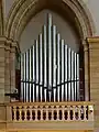 Positiv-Orgel an der Westempore (Aufnahme aus 2016)