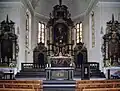 Innenraum der katholischen Kirche