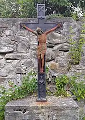 Kruzifix der katholischen Pfarrkirche St.&nbsp;Jakobus, geweiht 1504