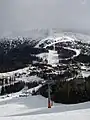 Blick auf Katschberg und Aineck vom Tschaneck aus