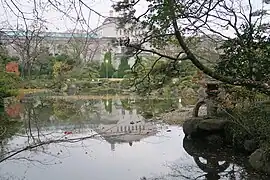 Blick auf das Kunstmuseum Osaka
