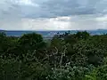 Blick vom Rossert, etwas unterhalb des Gipfels, gen Südwesten und den Ort Bremthal