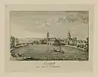 Cannstatt vom Fuß des Kahlensteins (1801)