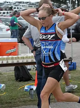 Kelly Williamson beim Ironman 70.3 Austin (2009)