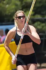 Kelsie Hendrygeteilter Rang acht mit 4,40&nbsp;m