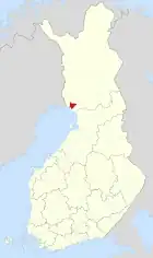 Lage von Keminmaa in Finnland
