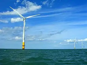 Vestas V90-3MW im Windpark