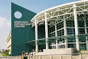 Blick auf das Kentucky Exposition Center