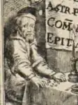 J. Kepler, im Frontispiz der Rudolphinischen Tafeln