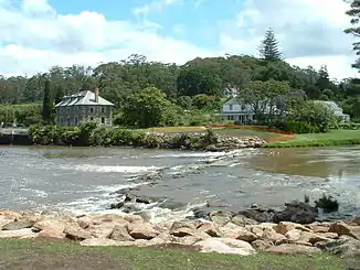Mission House an der Mündung des Kerikeri River.