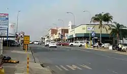 Straße in Vryheid