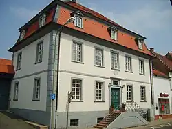 Ansicht des Hauses von Südwesten