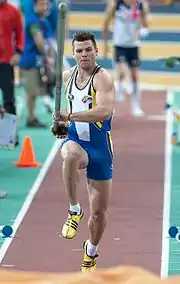 Kevin Rans blieb mit 5,40&nbsp;m deutlich unter der Qualifikationsnorm für das&nbsp;Finale