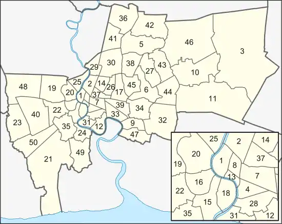Khet von Bangkok